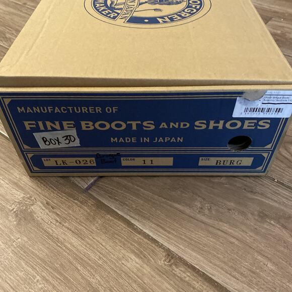 John Lofgren Glover Brogues Conceria 800 Vecchetta Leather Boots Size 11D - Picture 12 of 12